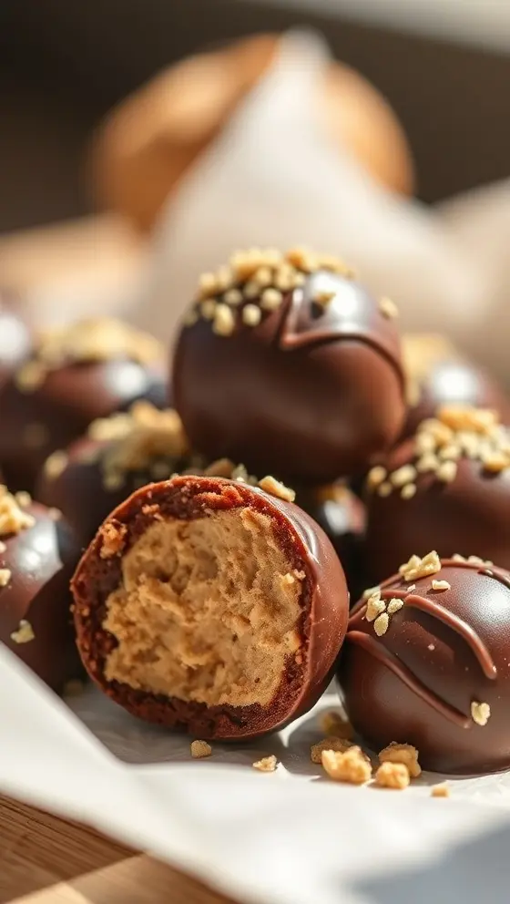 Fudge Peanut Butter Balls