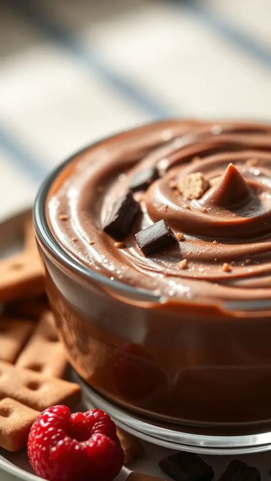 Rich Hot Chocolate Dessert Dip