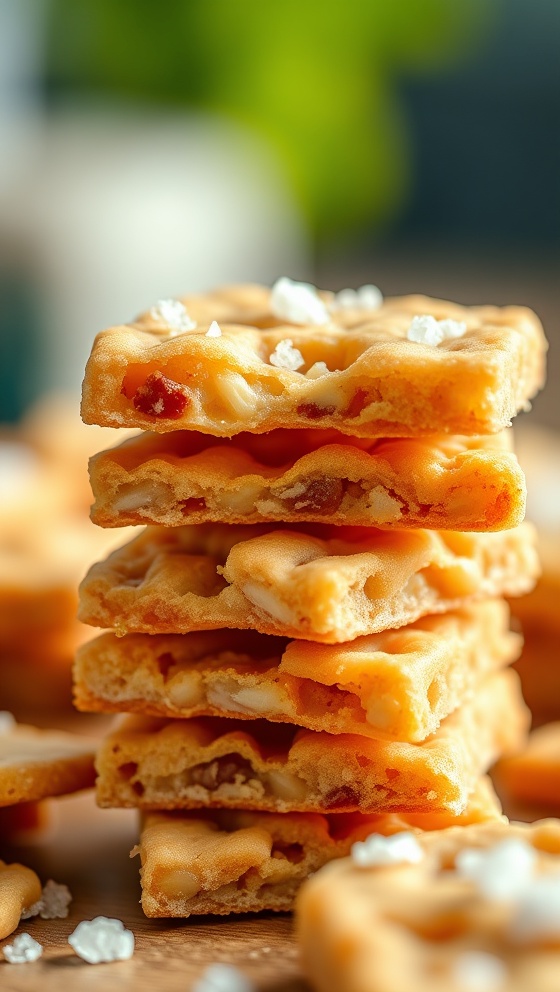 Salty Sweet Cracker Candy