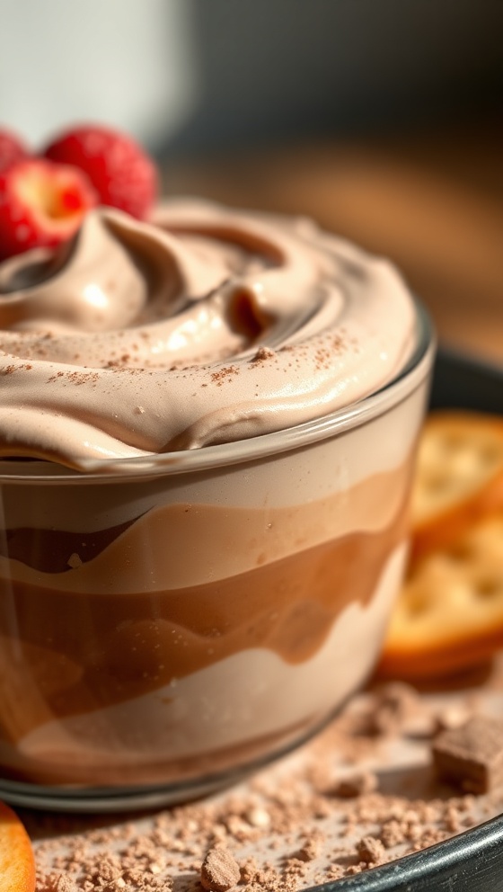 Creamy Hot Cocoa Dip