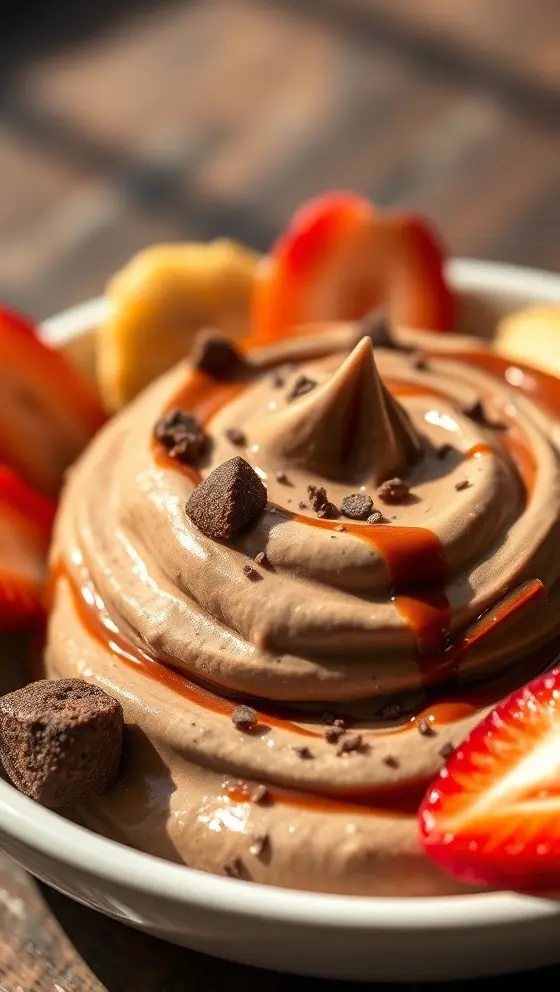 Creamy Mocha Dessert Dip
