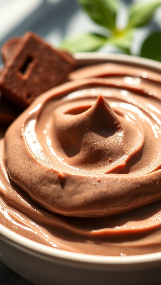 Silky Cocoa Cream Dip