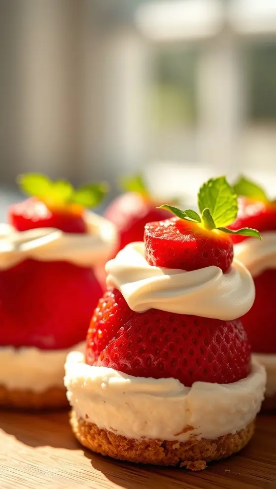 Cheesecake Deviled Strawberries