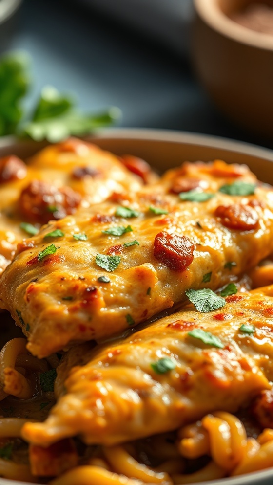 Chicken Marsala Casserole