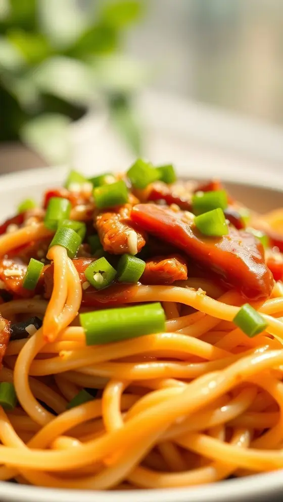 Chicken Teriyaki Noodles