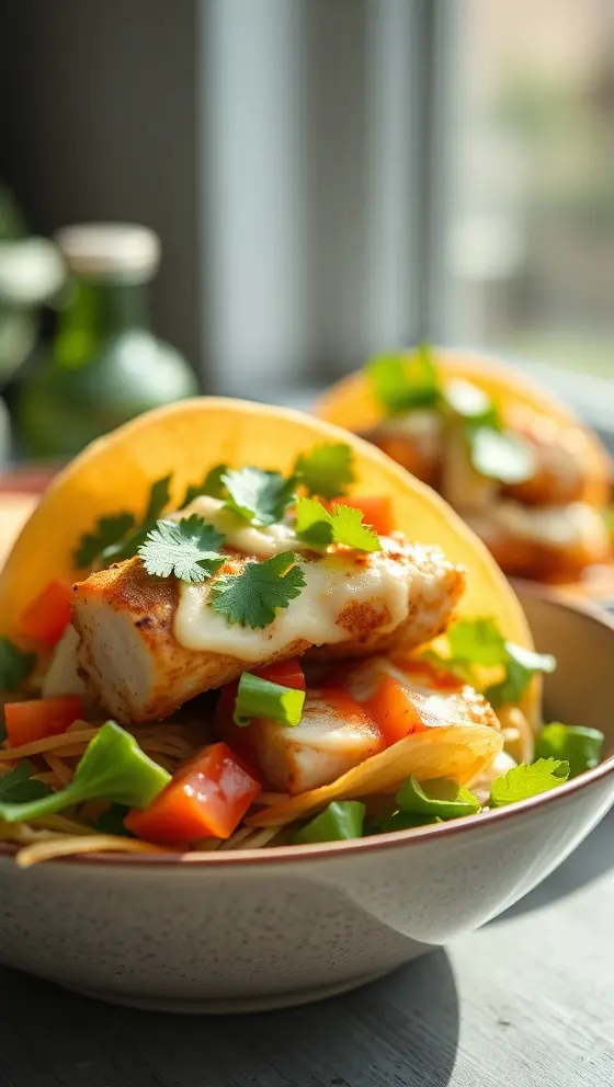 Low-Carb Fish Taco Bowls