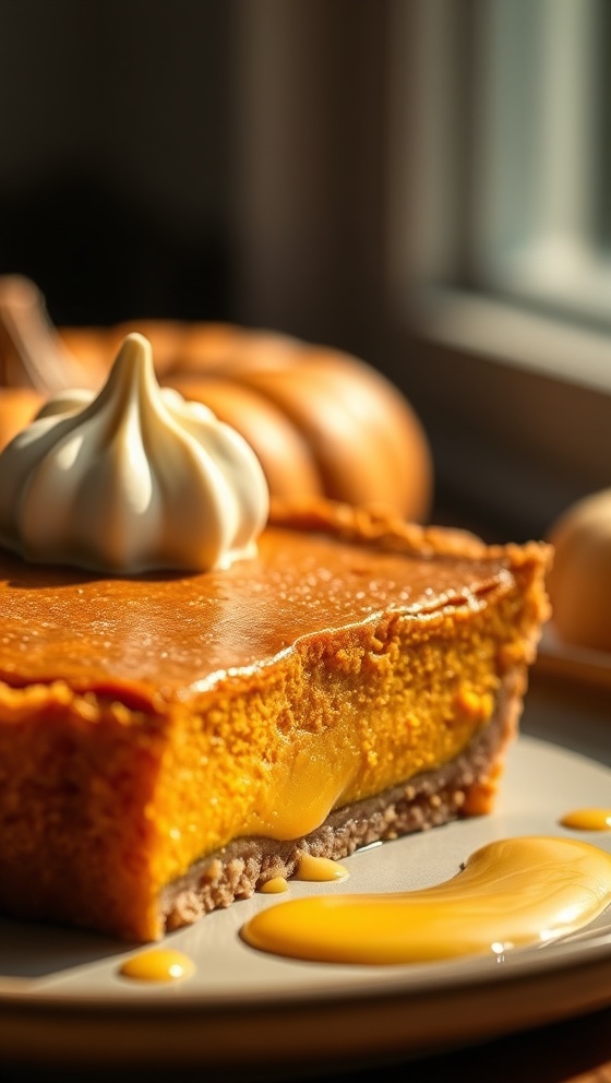 Pumpkin Pie with Condensed Milk