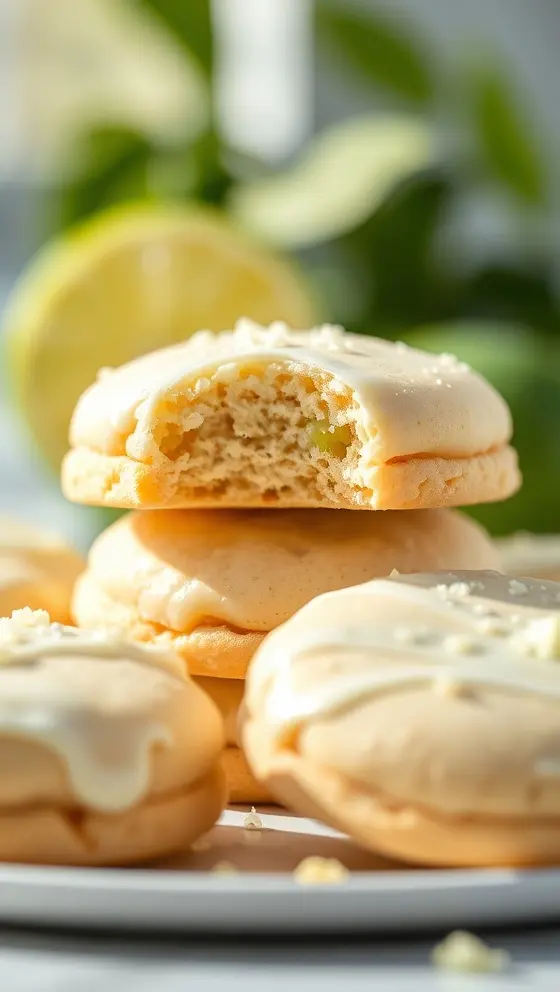 Key Lime Dream Cookies