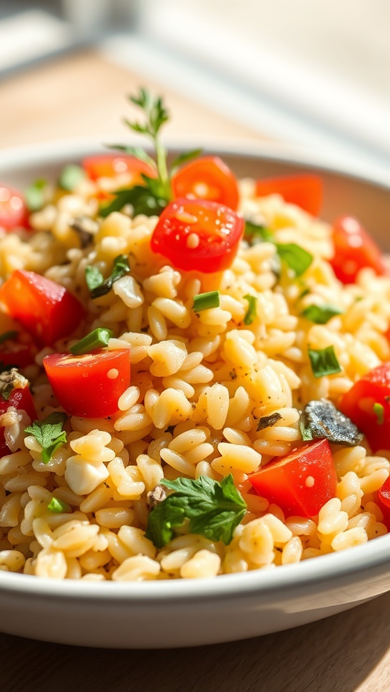Mediterranean Orzo Salad